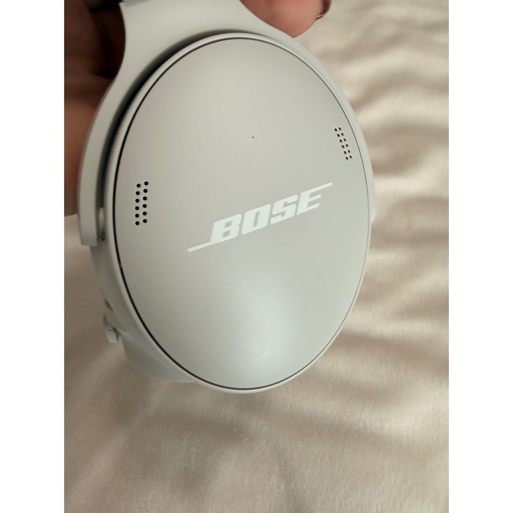 Bose QuietComfort SC Noise Cancelling Headphones White Smoke Wireless Bluetooth - Picture 4 of 10